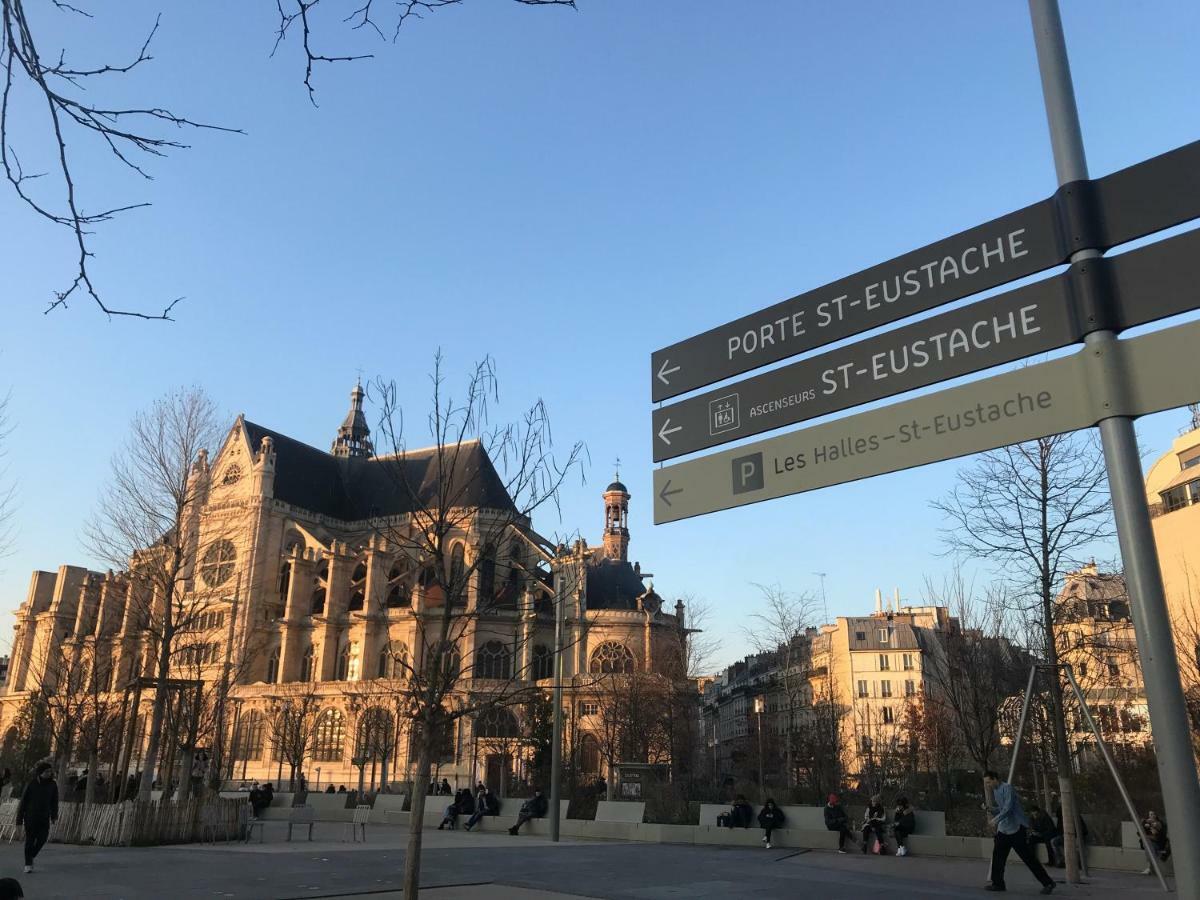 Quartier Montorgueil, Voie Pietonne, Dans Un Immeuble Du Xveme Lejlighed Paris Eksteriør billede